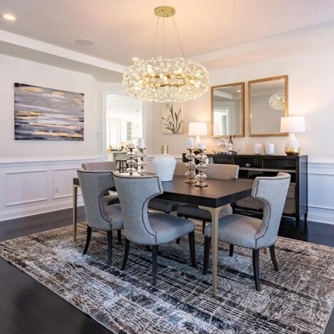 Candelabru Firefly Gold 400, 8 surse de iluminare